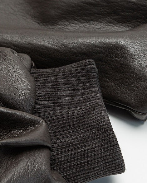 The Pinehaven Shear PU Leather Jacket