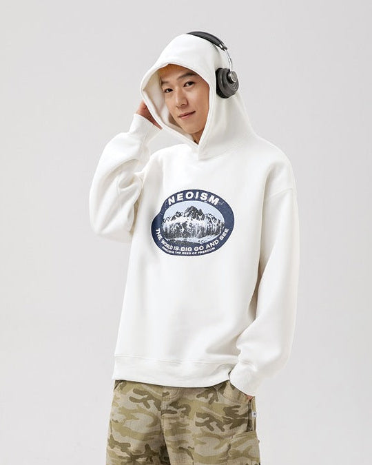 The Norvale Campus Hoodie Vintage Hooded Sweater