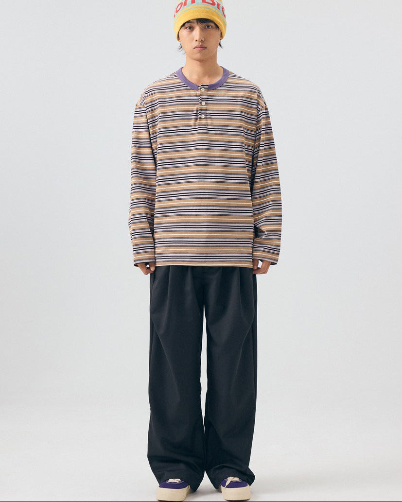The Lowland Straight Drape Trousers