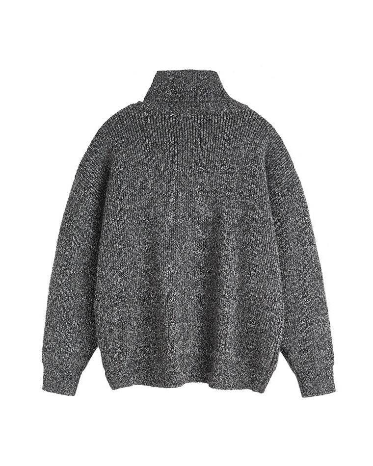 The Urban Edge Zipper Cardigan