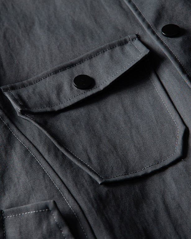 The Arcliff Stand Collar Cargo Jacket