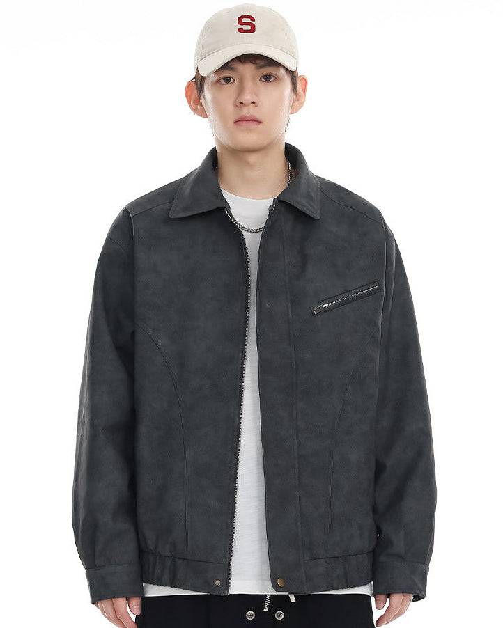 The Raventon Urban PU Leather Jacket