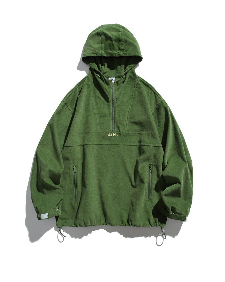 The Lonepine Cotton Pullover Corduroy Sweatshirt