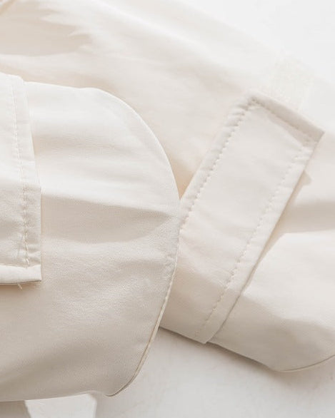 The Marlin Loose Slant Zipper Hooded Jacket