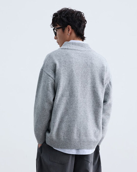 The Riverset Vintage Zipper Cardigan