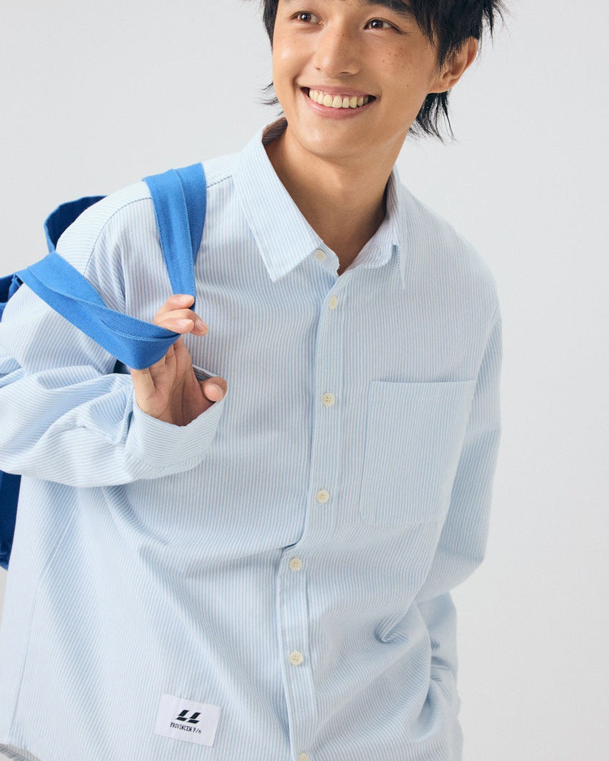 The Stride Plaid Long Sleeve Polo Shirt