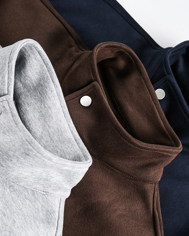 The Structured Cleanfit Stand Collar Jacket