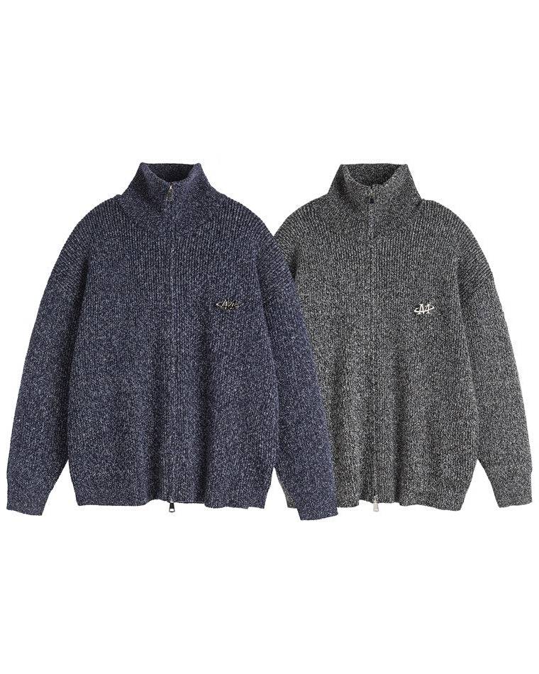 The Urban Edge Zipper Cardigan