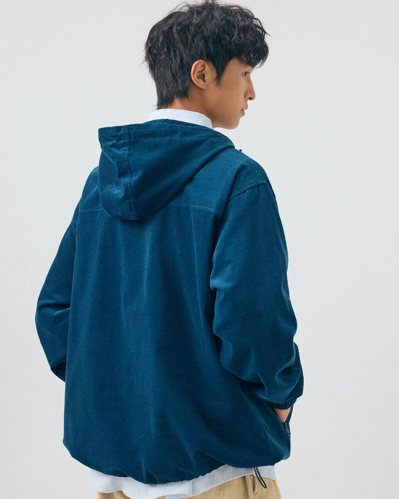 The Ironcrest Vintage Corduroy Pullover Jacket