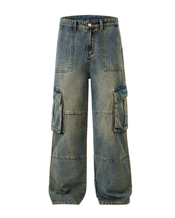 The Vintage Wash Cargo Jeans