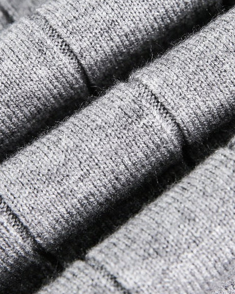 The Precision High-End Retro Polo Sweater