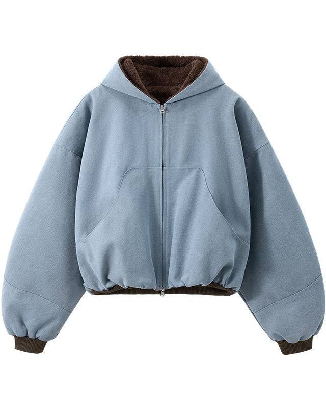 The ContourPlush Zip Cardigan Jacket