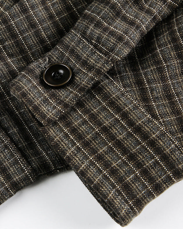The Cinderbrook Plaid Cargo Jacket