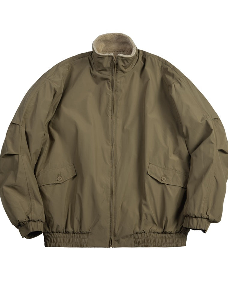 The Caldwell Textured Wool Zip Cardigan