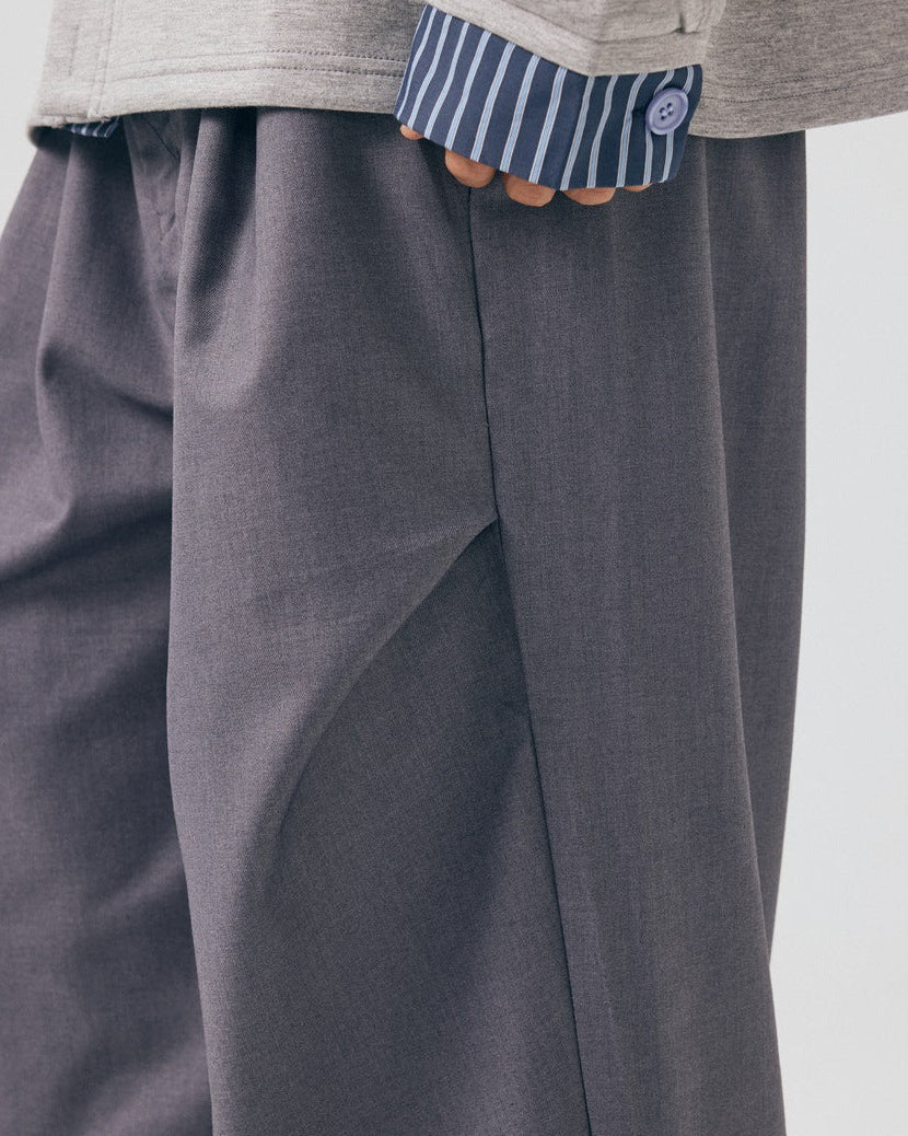 The Lowland Straight Drape Trousers