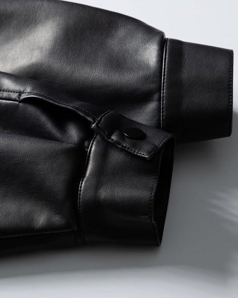 The Midnight Axis Leather Jacket