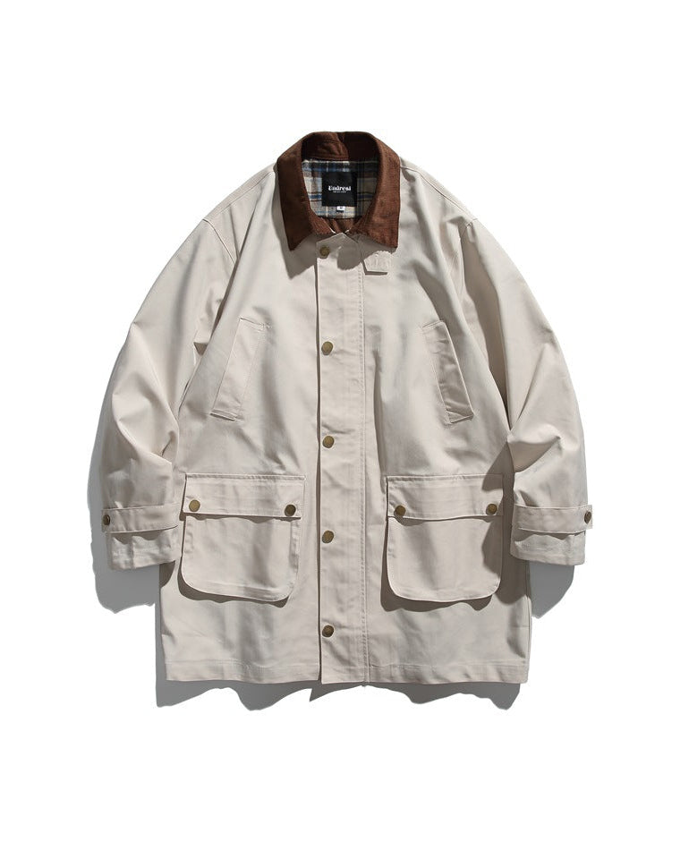 The Alderway Midi Trench Coat