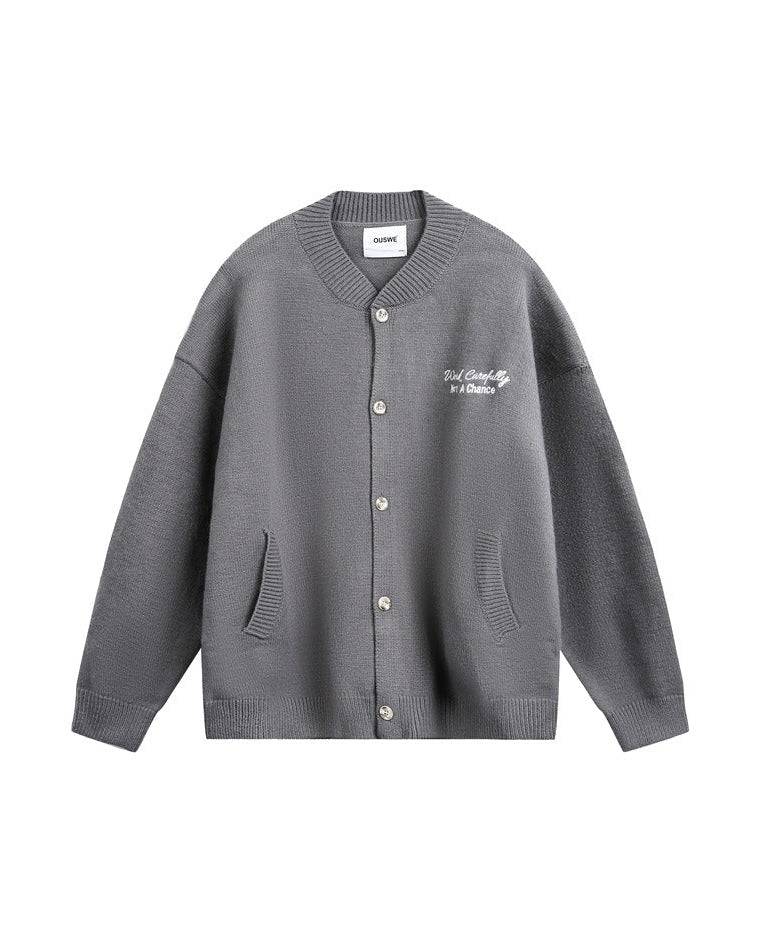 The Rowan Embroidered Knit Cardigan