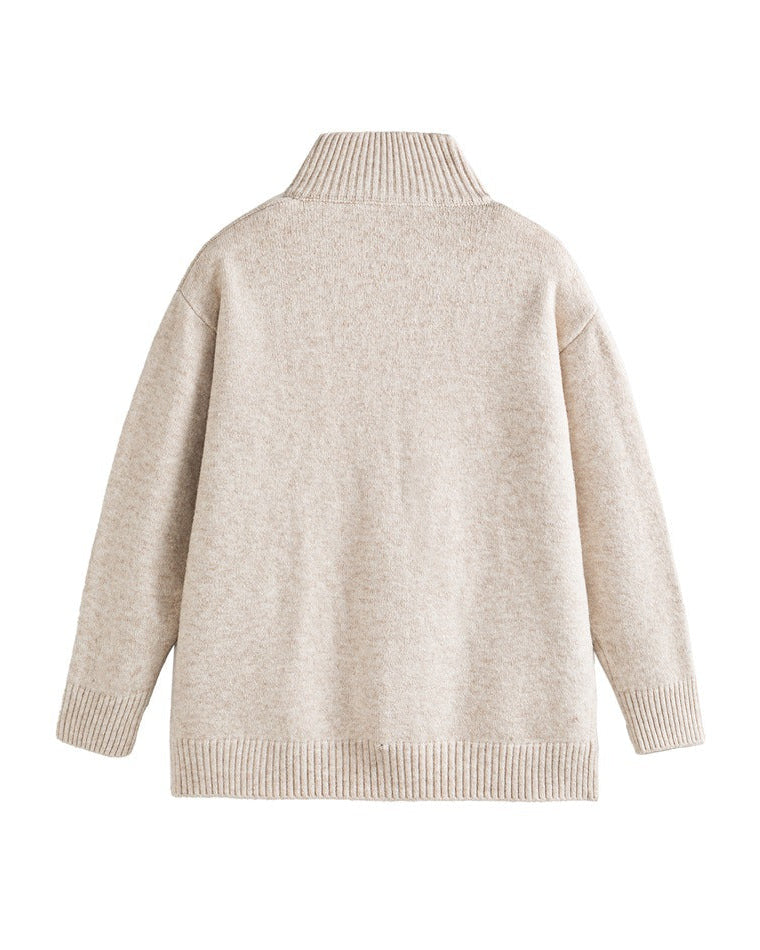 The Riverset Vintage Zipper Cardigan