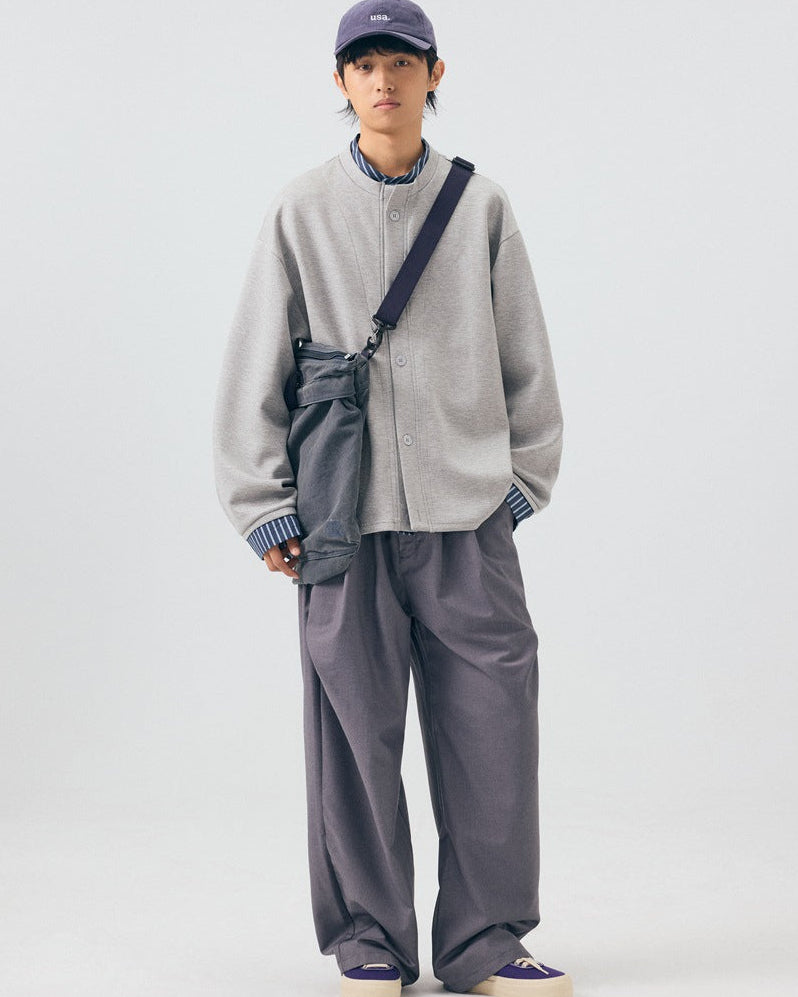 The Lowland Straight Drape Trousers