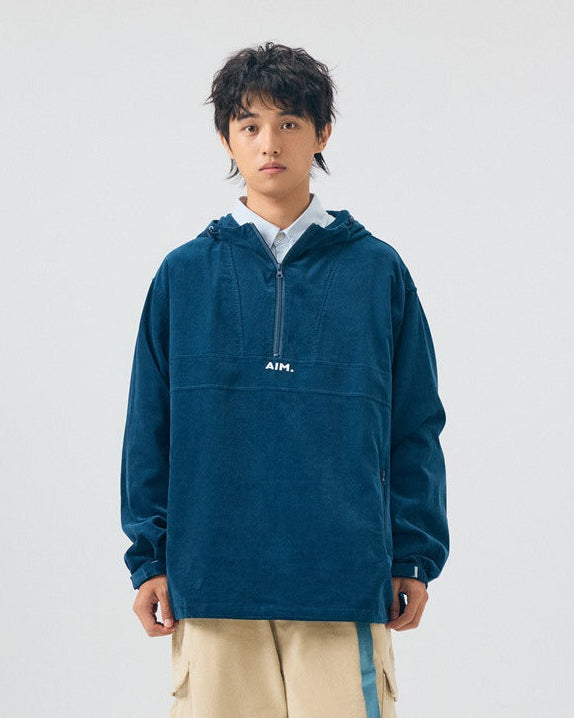 The Ironcrest Vintage Corduroy Pullover Jacket