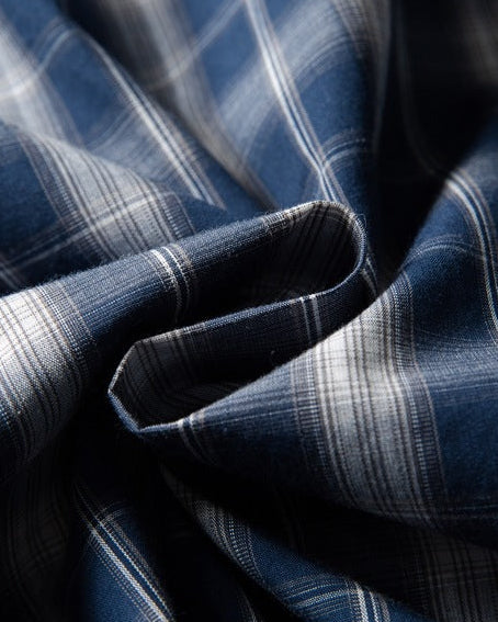 The Westport Raw Edge Long Sleeve Cotton