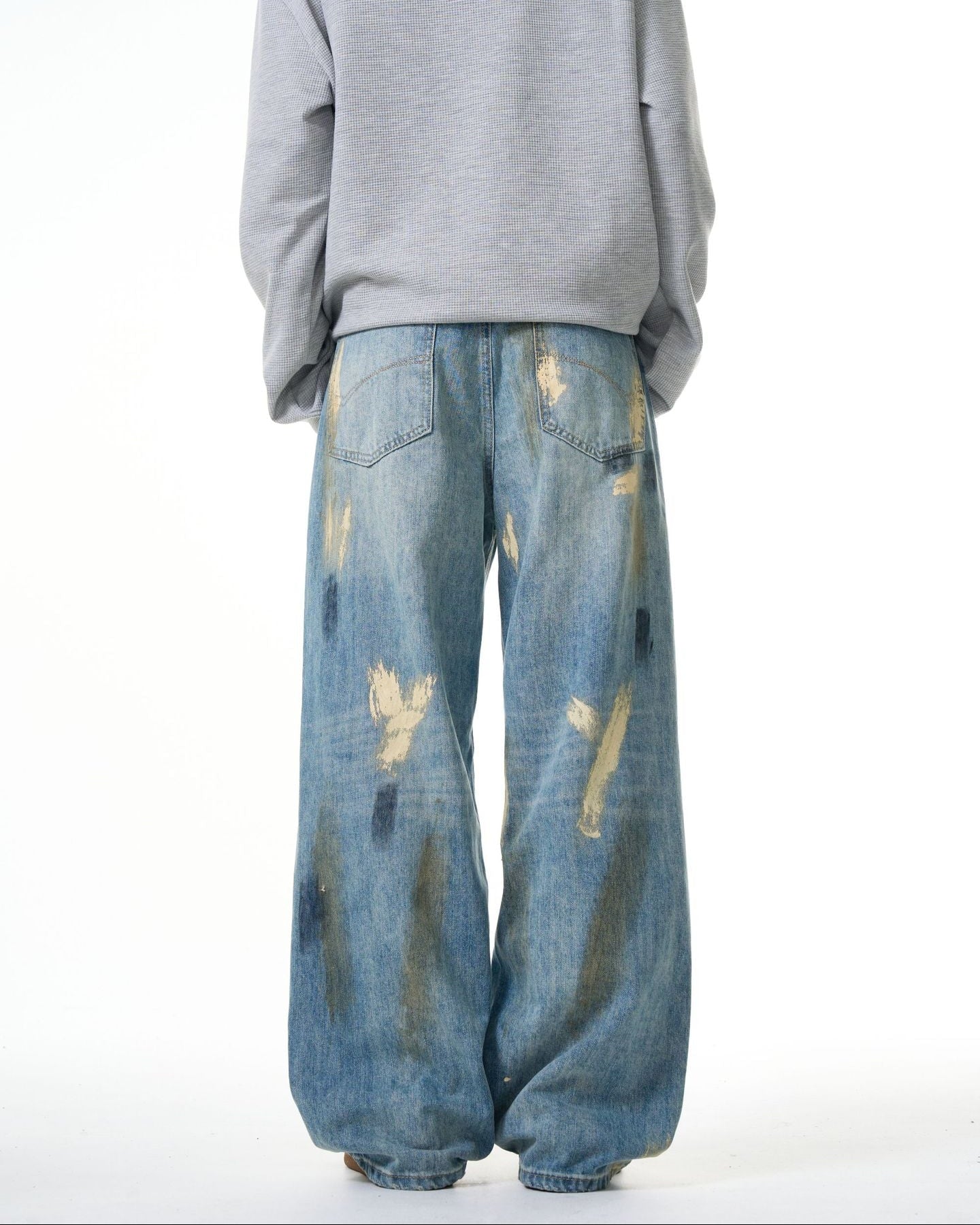 The Mercer Paint Splash Jeans