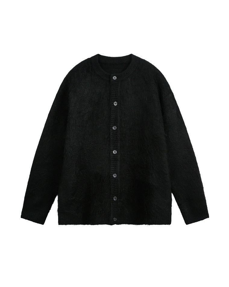 The Sable Crest Knit Cardigan