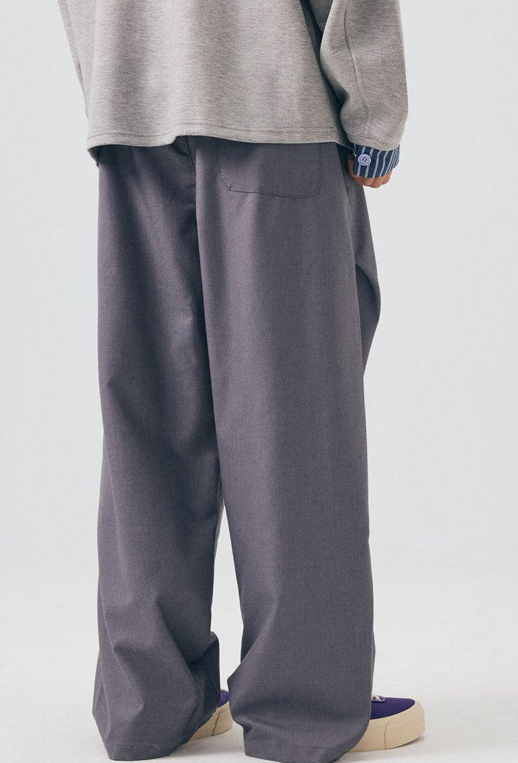 The Lowland Straight Drape Trousers