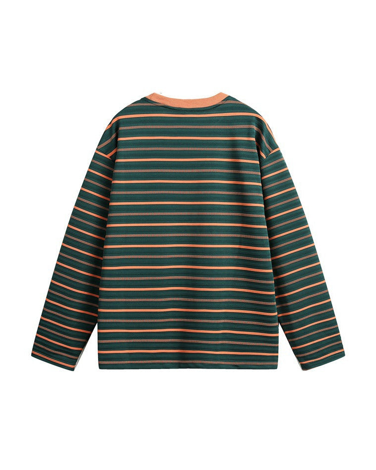 The Strata Line Crew Pullover Sweater