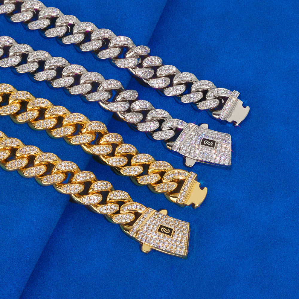 Royal Iced Cuban Link Necklace