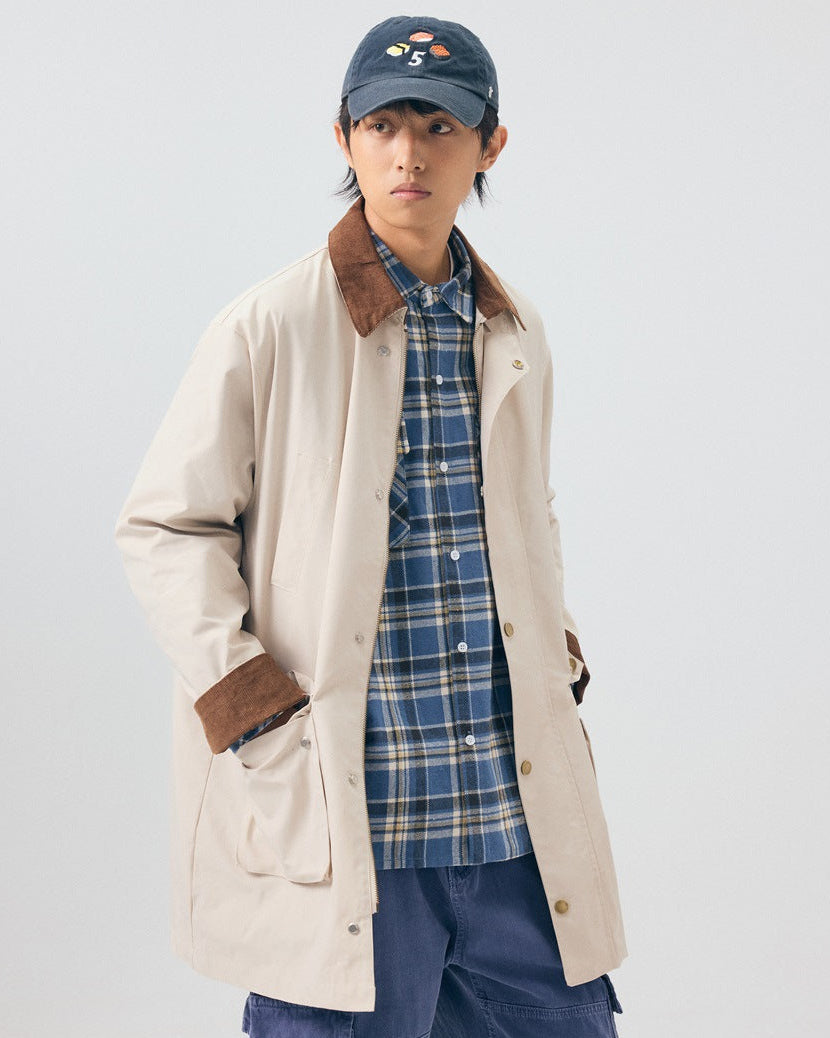 The Alderway Midi Trench Coat