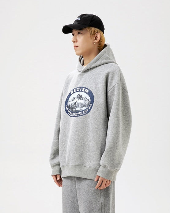 The Norvale Campus Hoodie Vintage Hooded Sweater