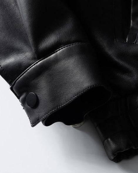 The Midnight Axis Leather Jacket