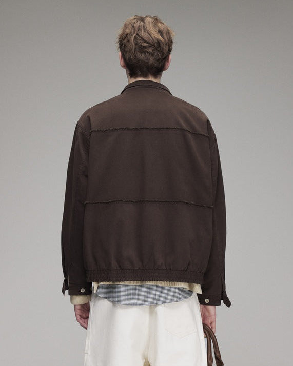 The Wrightfield Retro Raw Edge Jacket