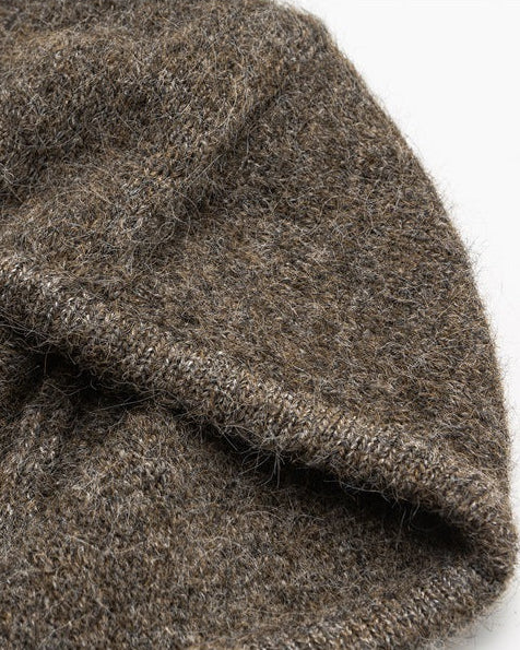 The Velour Knitted Cardigan Hooded Jacket