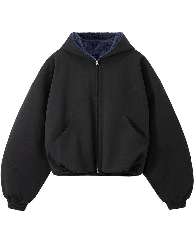 The ContourPlush Zip Cardigan Jacket