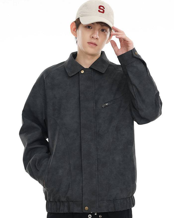 The Raventon Urban PU Leather Jacket