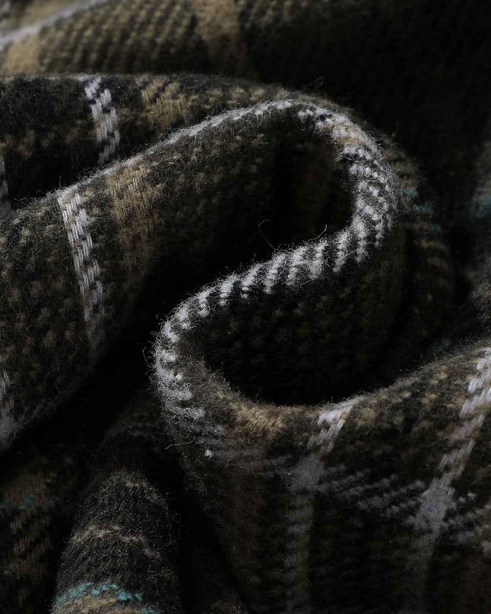 The Ironlight Long Sleeve Plaid Overshirt