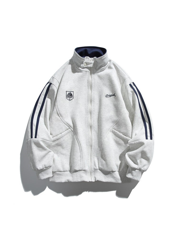 The Marcellus Relaxed Zip Cardigan Jacket