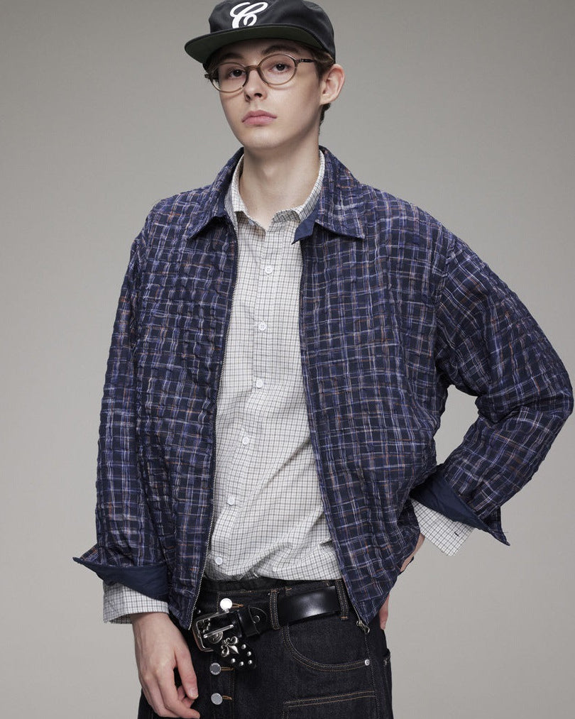 The Beacon Loose Plaid Jacket