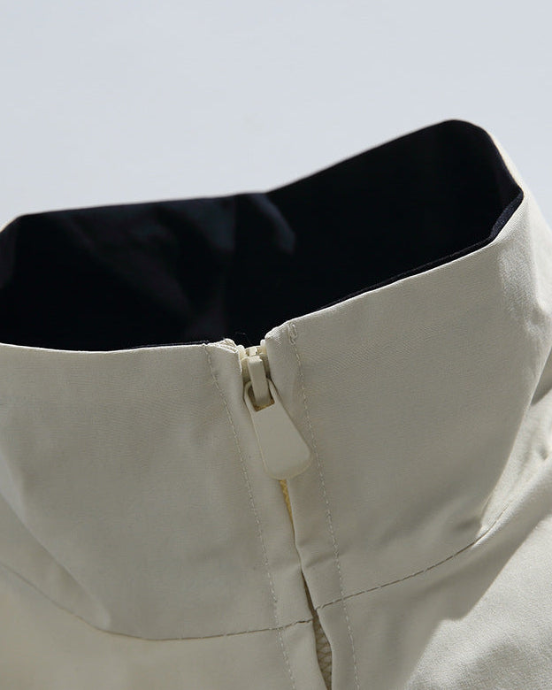 The Harborpoint Campus Style Side Stripe Stand Up Collar Jacket