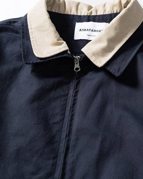 The Harrington Dual Collar Work Coat Jacket