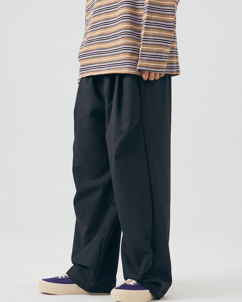 The Lowland Straight Drape Trousers