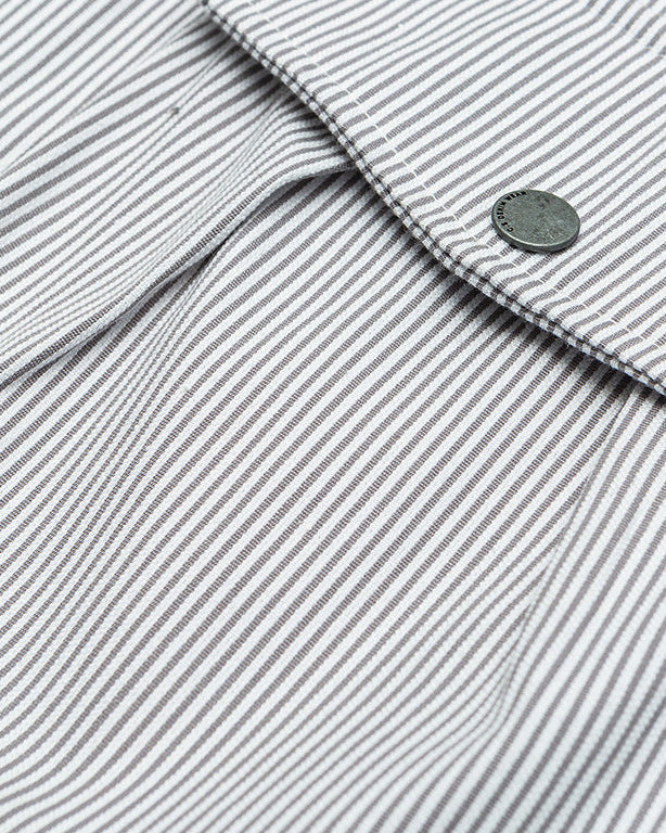 The Oakland Line Striped Cargo Jacket