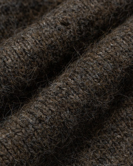 The Velour Knitted Cardigan Hooded Jacket