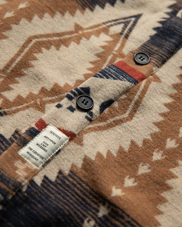 The Mosaic Woolen Statement Top