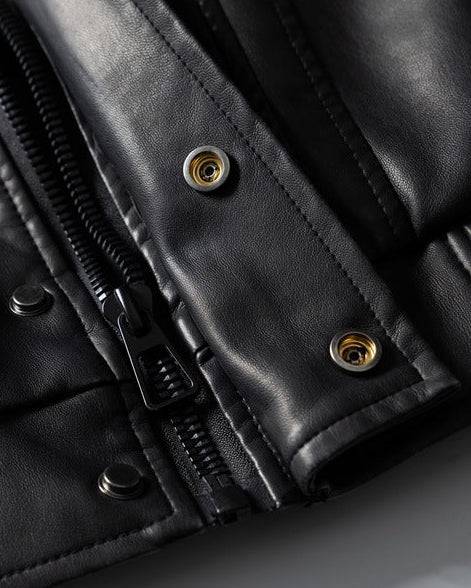 The Midnight Axis Leather Jacket