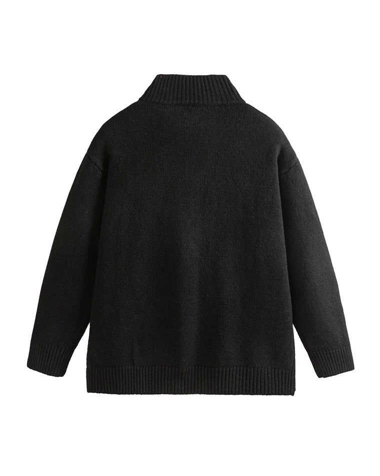 The Riverset Vintage Zipper Cardigan