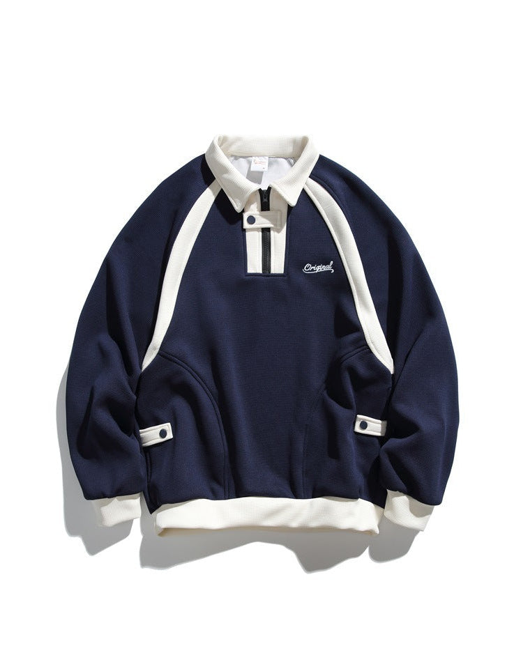 The Luxe Preppy Style Sweatshirt